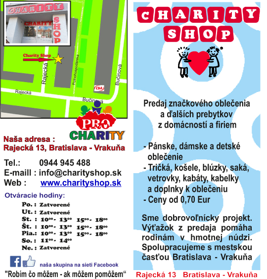PRO Charity shop